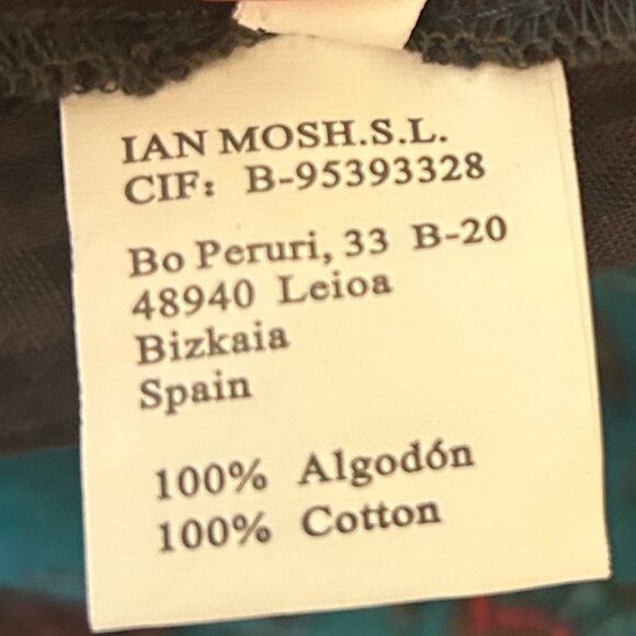 Ian Mosh [UK brand] layered flannel skirt, mixed-pattern lagenlook, sz 6 - Picture 13 of 14